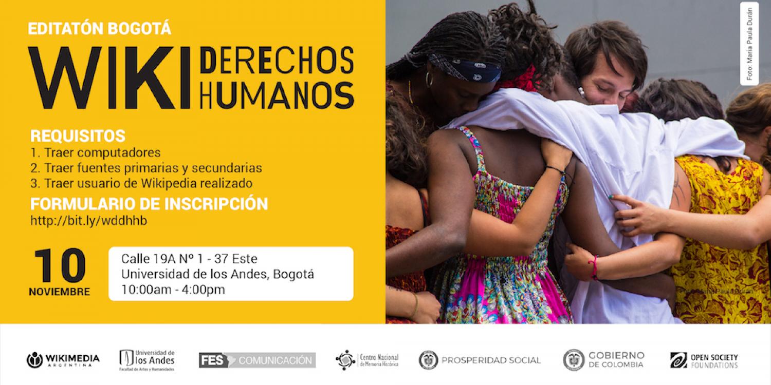 Wiki Derechos Humanos llega a Colombia
